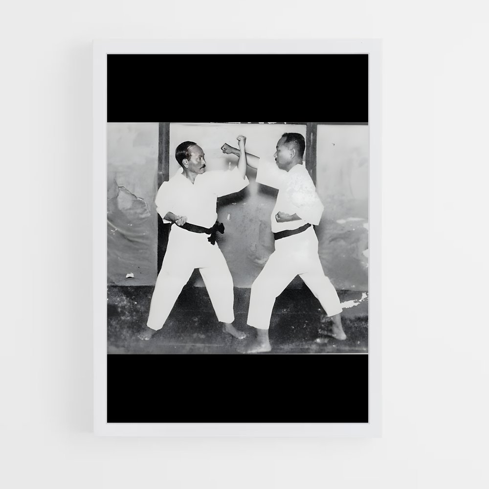 Poster Gichin funakoshi – affiche Karaté (vue 3)